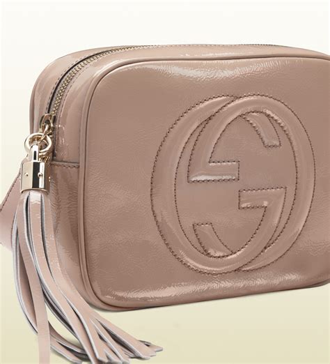 gucci soho leather disco bag pink